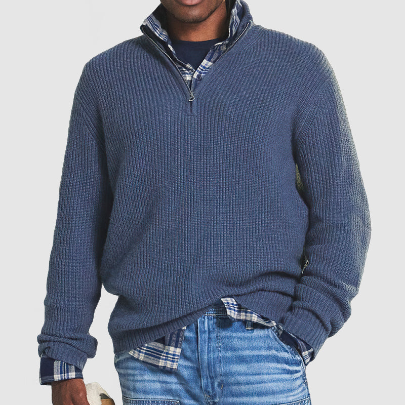 Xylas Sweater | Jersey casual de cachemira para hombre