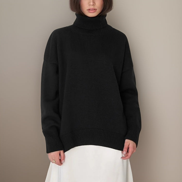 Jersey de punto con cuello vuelto Danissa
