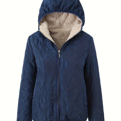 Emma | Chaqueta acolchada con cremallera y capucha