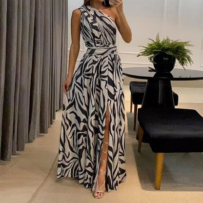 - Vestido único con estampado