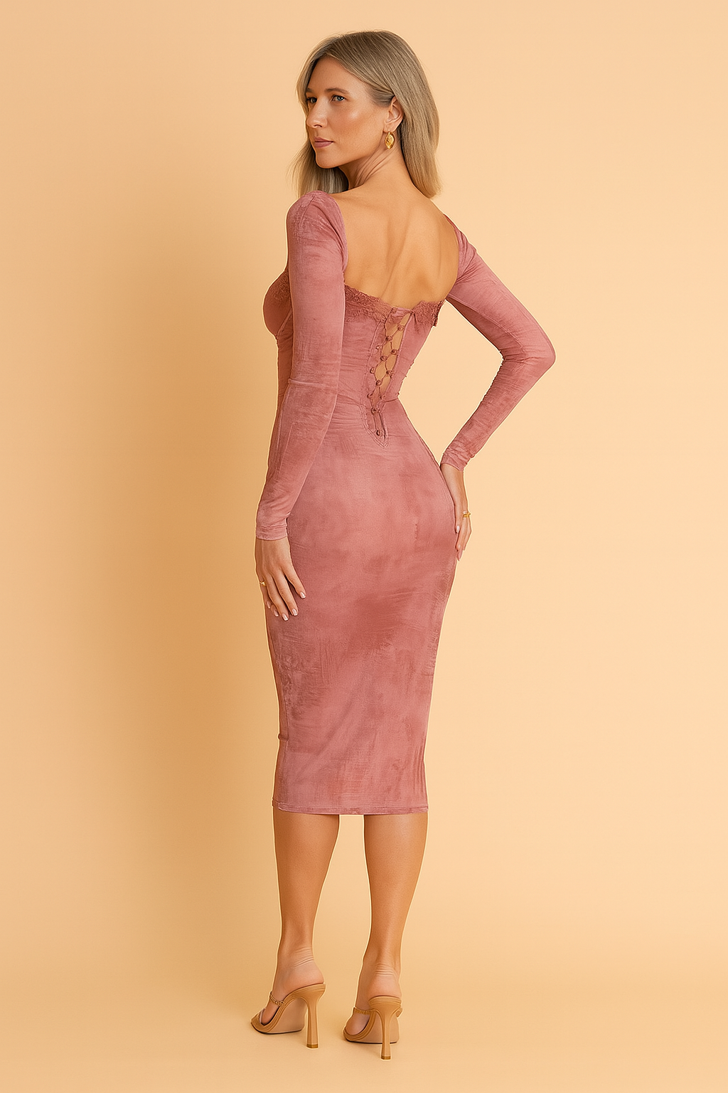 Dopasowana Sukienka Bodycon Damska