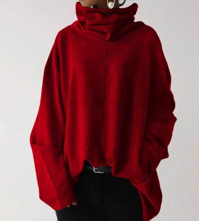 Sudadera Rami | Sudadera con capucha oversize de cuello alto