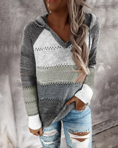 Thessa Sweater | Jersey casual con capucha