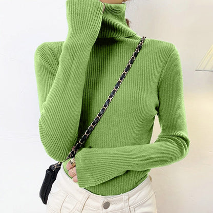 Jersey de cuello alto: moderno y cómodo