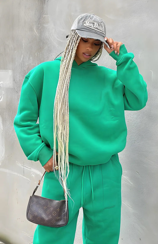 Juego de sudadera con capucha Heidi