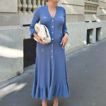 Qnqo | Vestido de punto Effortlessly chic