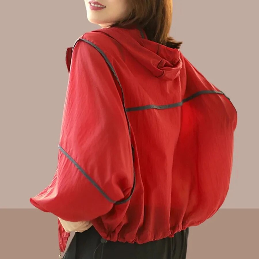 Danya | Chaqueta de verano con capucha