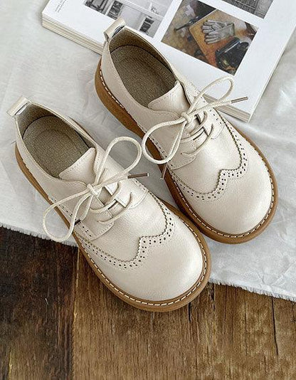 Zapatos Helene | Zapatos Oxford Anchos Estilo Brogue