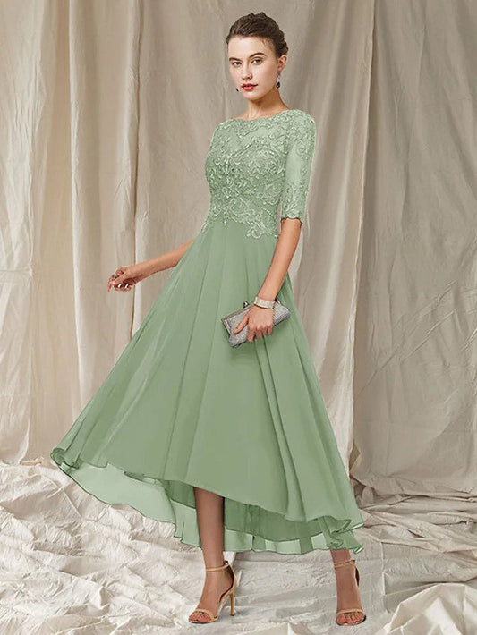 Elegante en un vestido chic