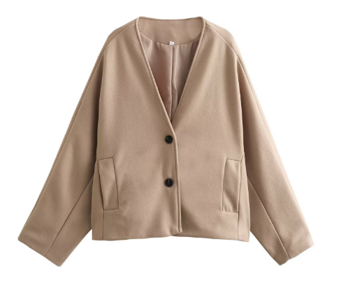 Estelle - Chaqueta suelta y cálida