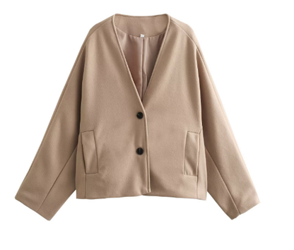 Estelle - Chaqueta suelta y cálida