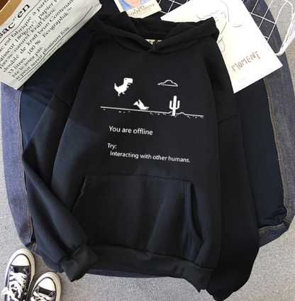 Léonie - Sudadera con capucha Funky oversize