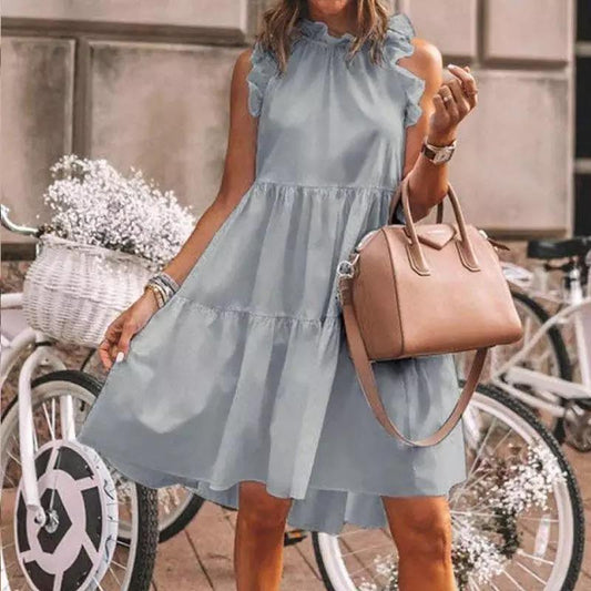 "Lugano" Elegante vestido de diseñador