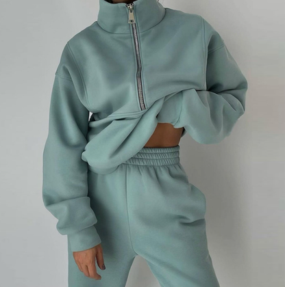 Heidi-Mode | Elegante chándal [chaqueta + pantalón]