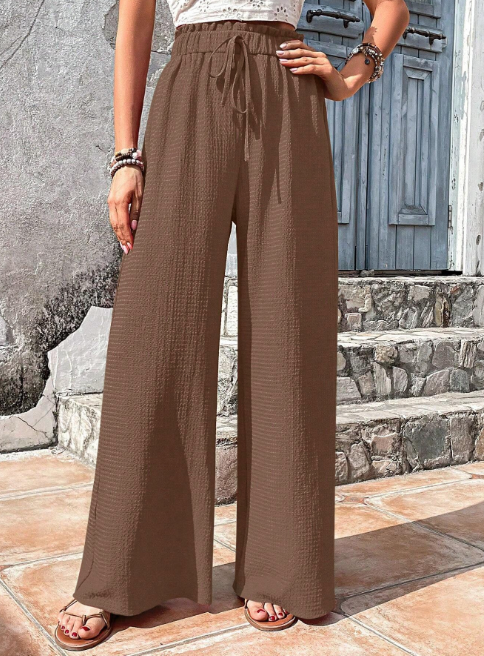 Naomi | Pantalones aireados de playa | Casual y boho | Diseño de verano
