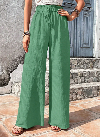 Naomi | Pantalones aireados de playa | Casual y boho | Diseño de verano