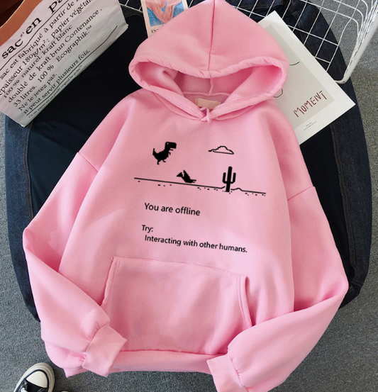 Léonie - Sudadera con capucha Funky oversize
