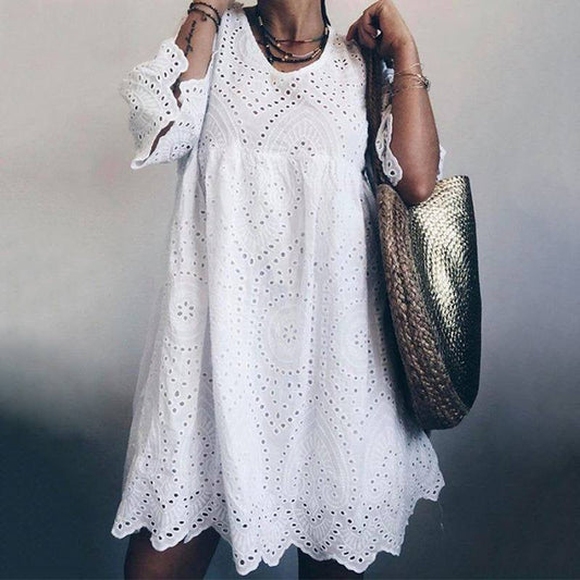 "Maya" Elegante vestido de encaje