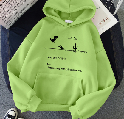 Léonie - Sudadera con capucha Funky oversize
