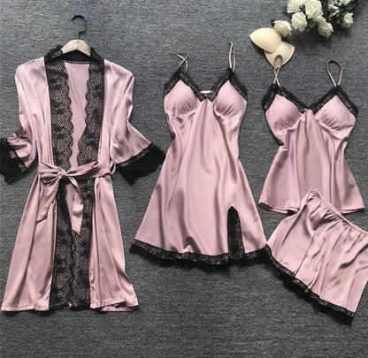 Heidi-Mode - Elegante pijama de invierno para mujer