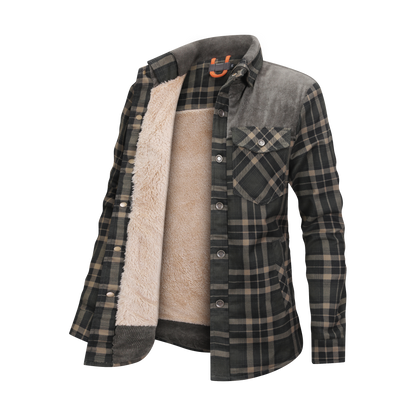 Chaqueta de franela de mujer para invierno | Alida
