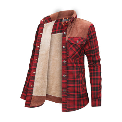 Chaqueta de franela de mujer para invierno | Alida
