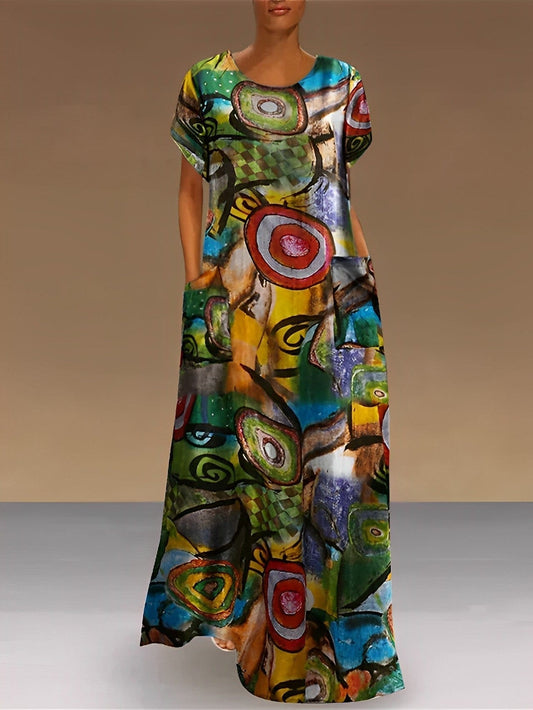 - Vestido único con estampado