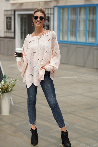 Elaborado jersey de punto para mujer