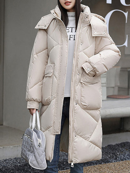 Chaqueta de invierno acolchada para mujer