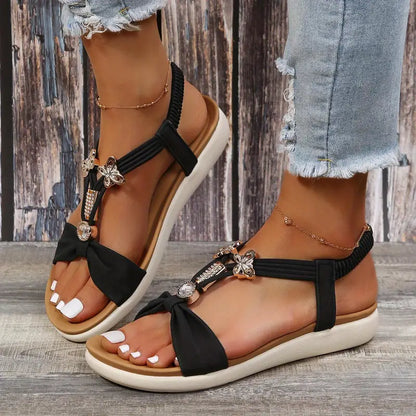 Octavia® | Sandalias bohemias de mariposa para mayor comodidad