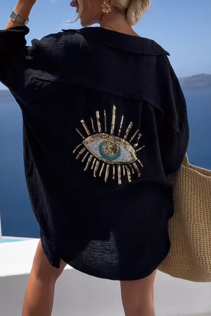 Kathryn | Blusa oversize de algodón