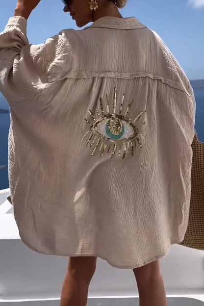 Kathryn | Blusa oversize de algodón