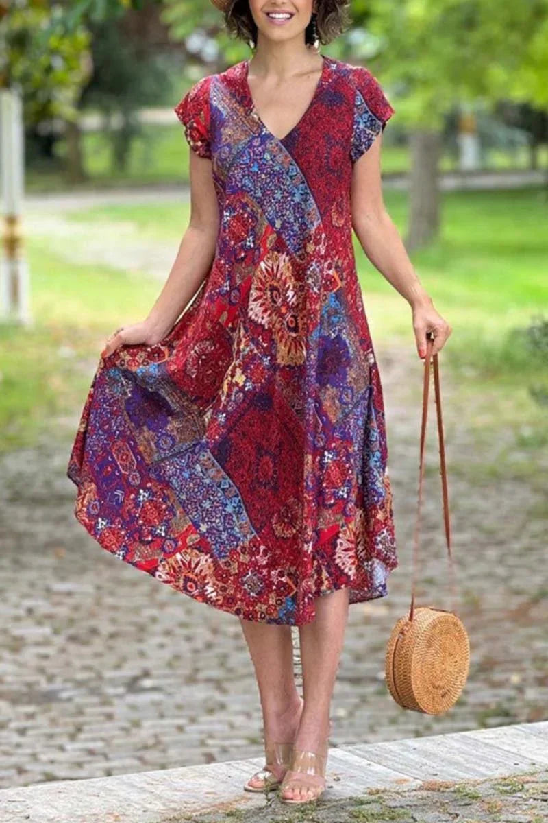 Vestido sencillo y fluido