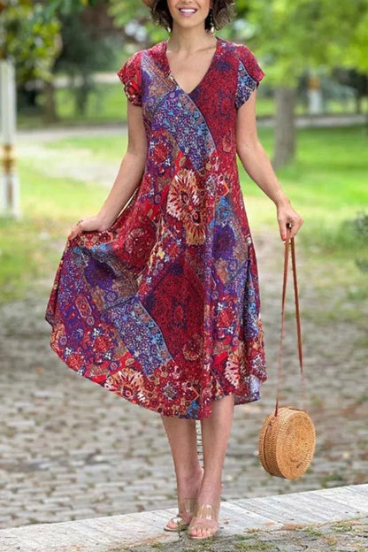 Vestido sencillo y fluido