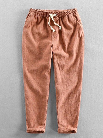 pantalones rectos sueltos para mujer