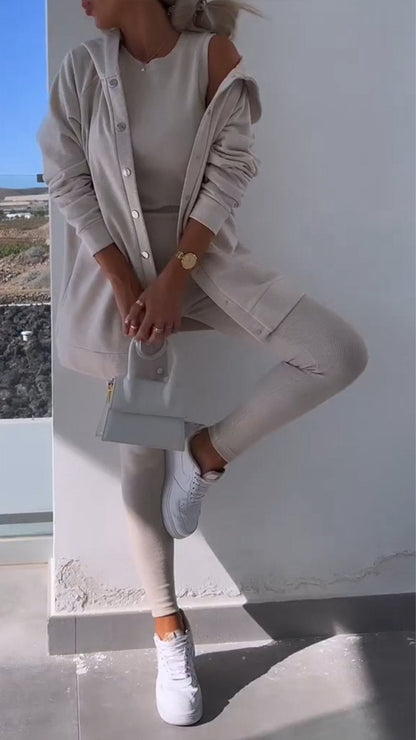 Elisa | Chaleco Y Sudadera Con Capucha Schuyler