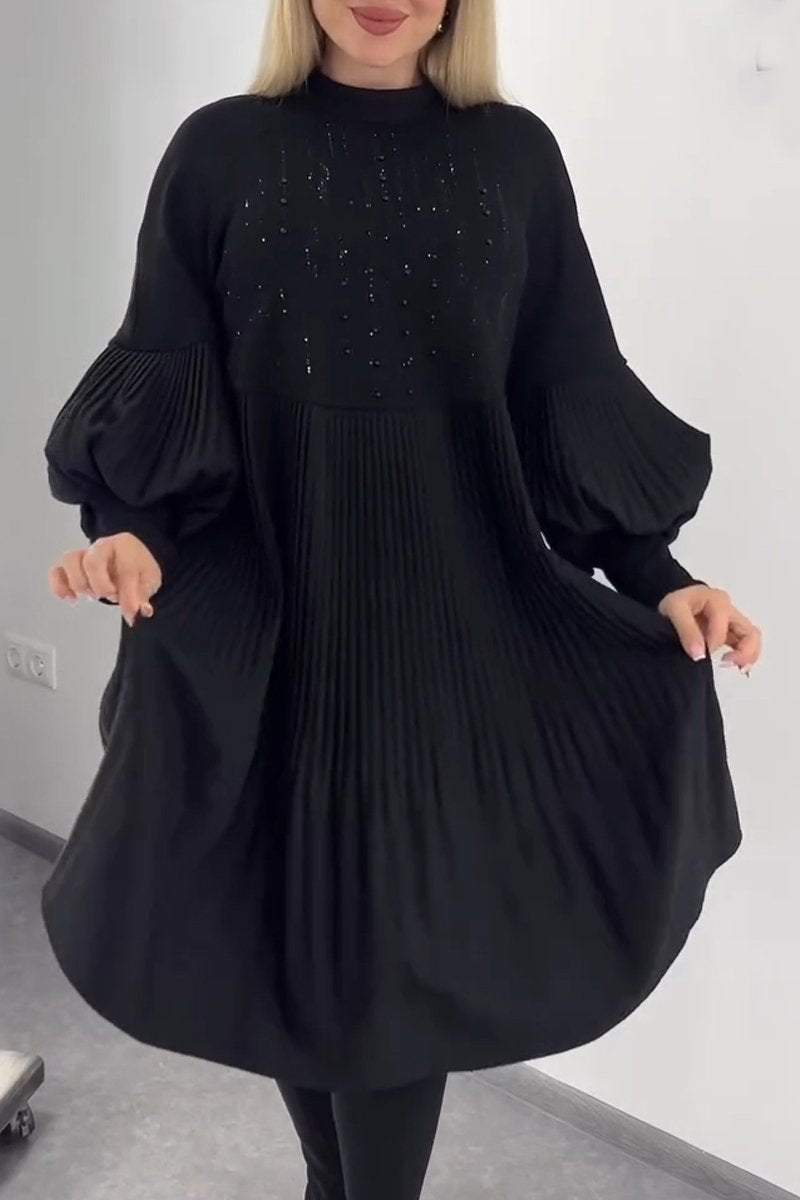 Aelvyna™ | Vestido plisado cubrevientre