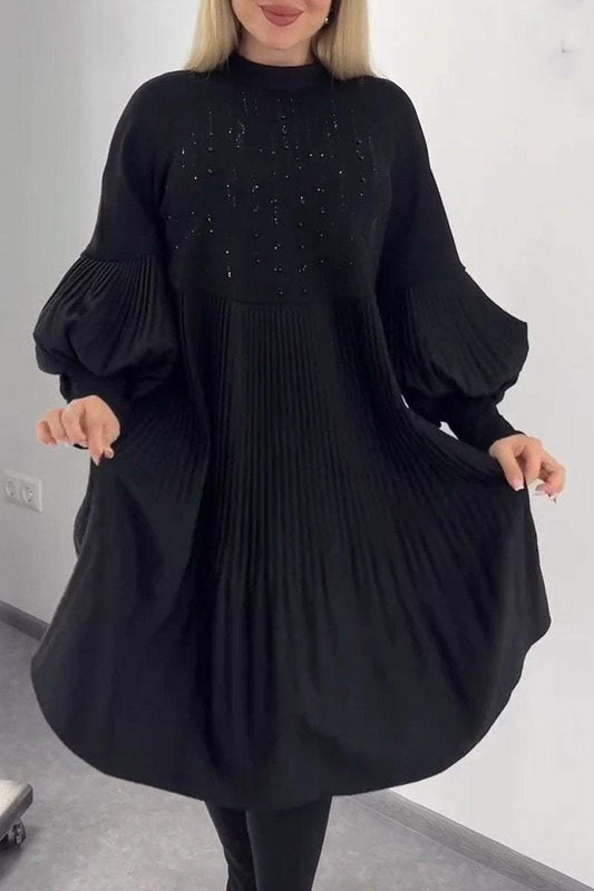 Aelvyna™ | Vestido plisado cubrevientre