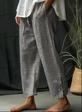 Pantalones a rayas clásicos