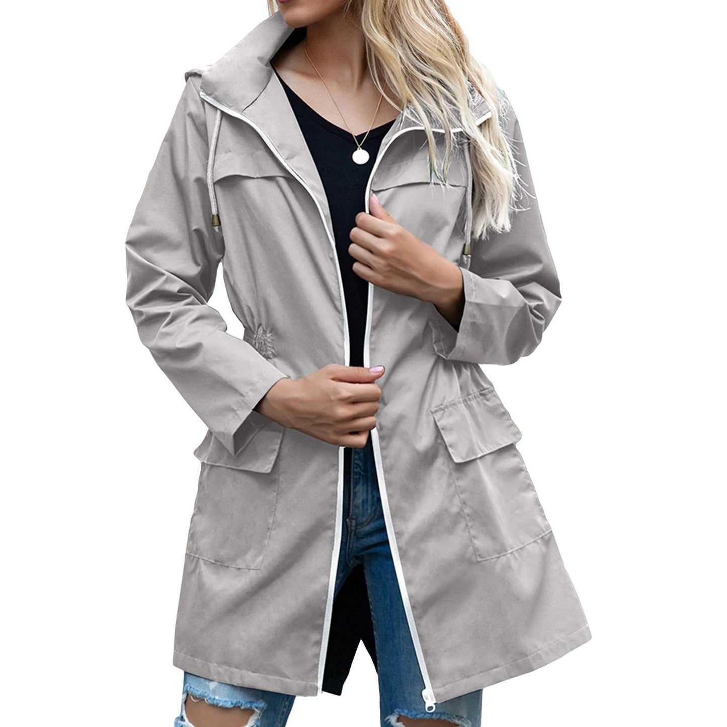 Chaqueta casual impermeable para exteriores | Chirstine