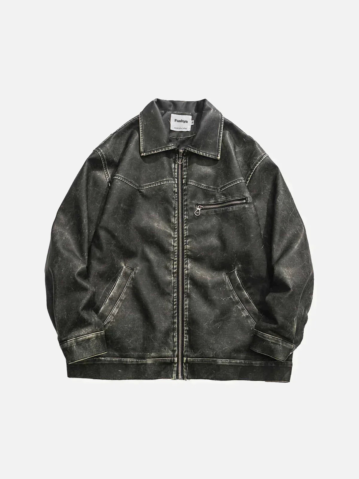 Olivia | Chaqueta de piel lavada
