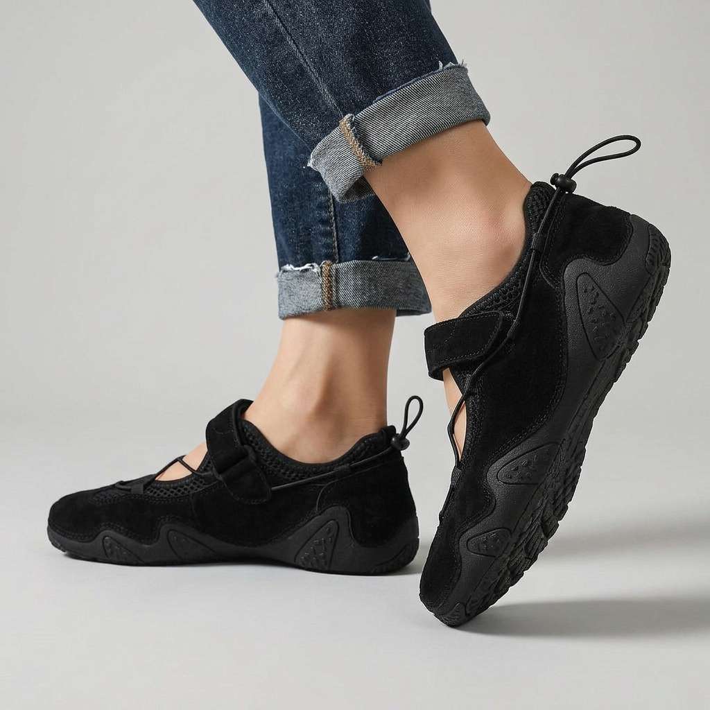 Damskie baleriny sportowe Mary Jane