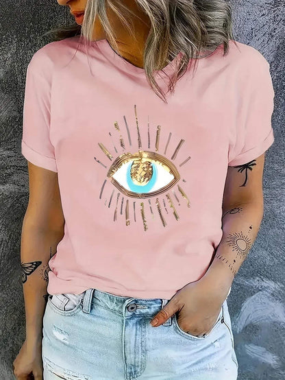Molly - Camiseta con estampado Eye