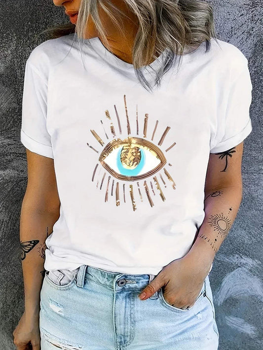 Molly - Camiseta con estampado Eye