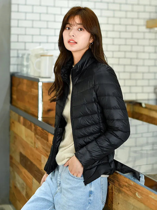 Chaqueta con cremallera para mujer