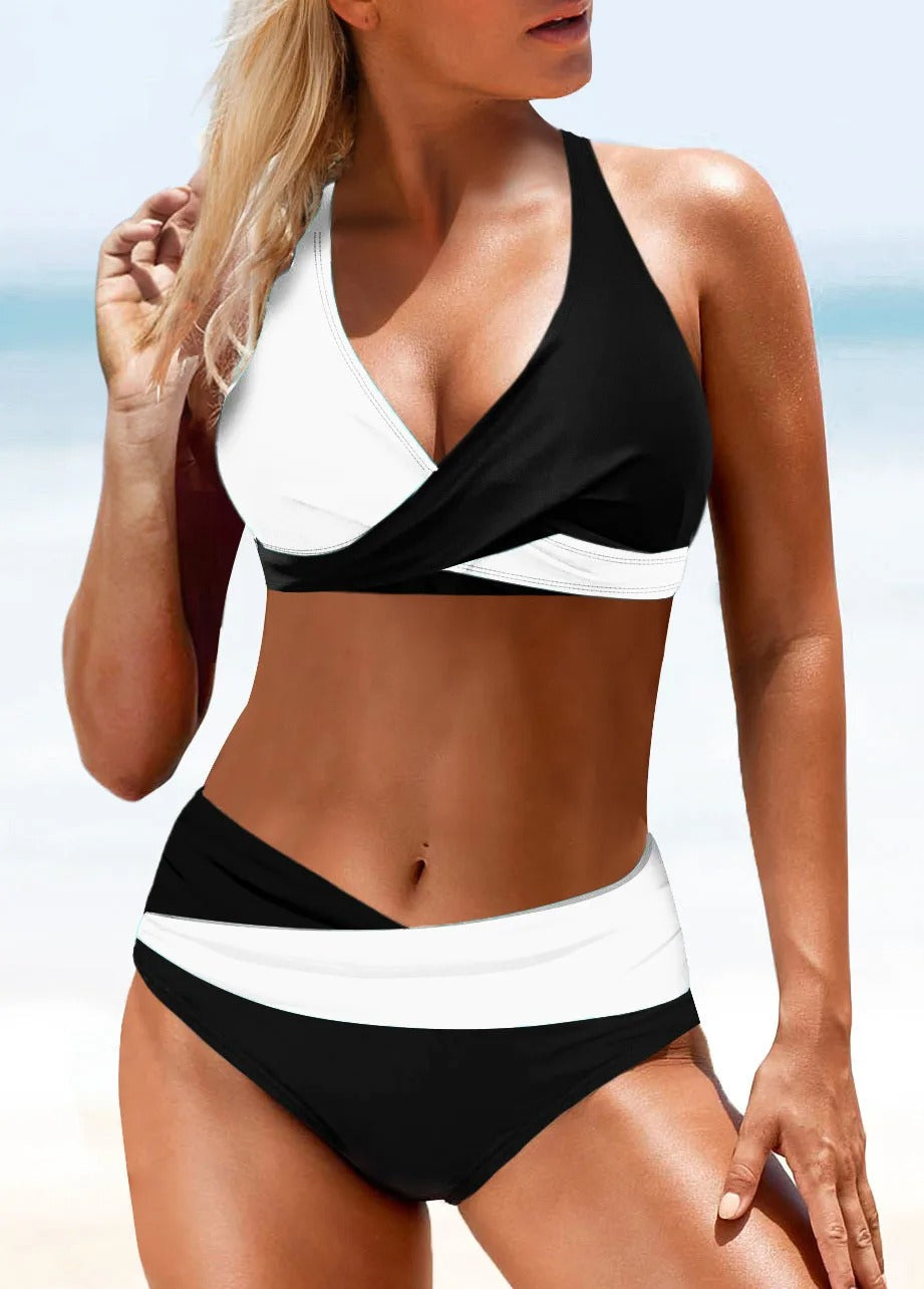 Elegante bikini de cintura baja