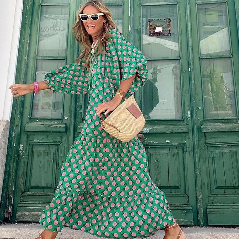 Pauline - Vestidos con estampado geométrico