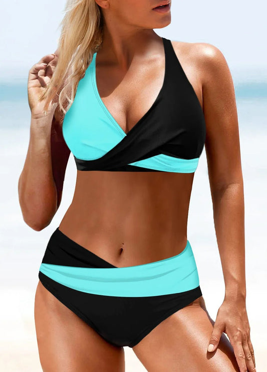 Elegante bikini de cintura baja