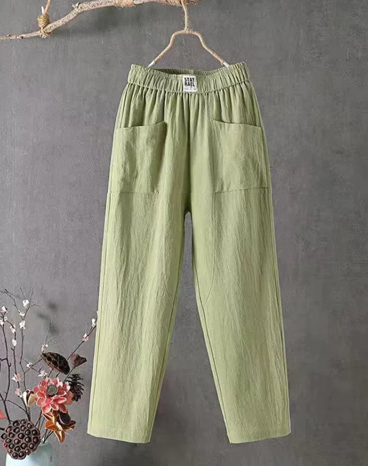 Pantalón casual de algodón