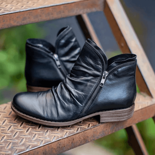 Botas Martina | Botines con cremallera para mujer